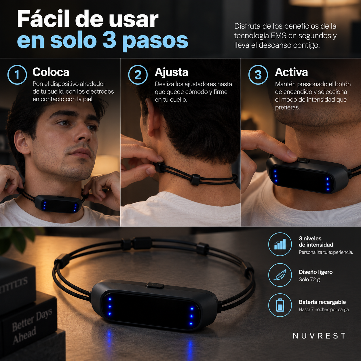Antirronquidos Inteligente EMS