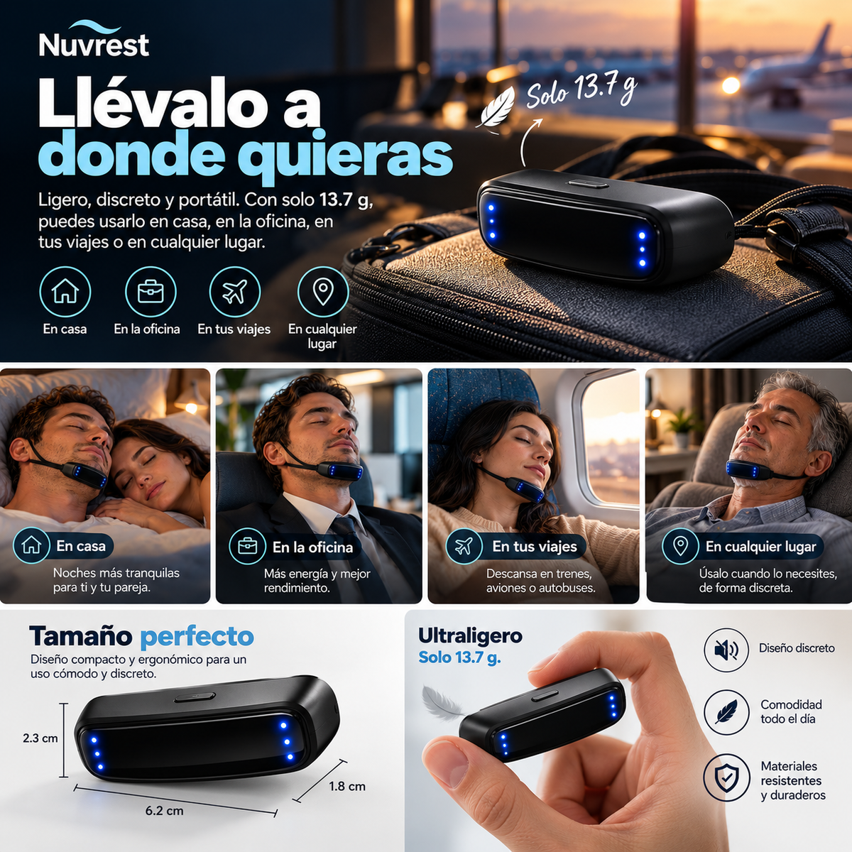 Dispositivo Antirronquidos EMS